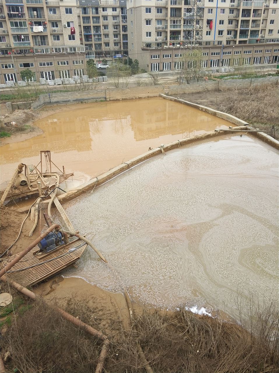 遂平沉淀池淤泥清理-厂区废水池淤泥清淤